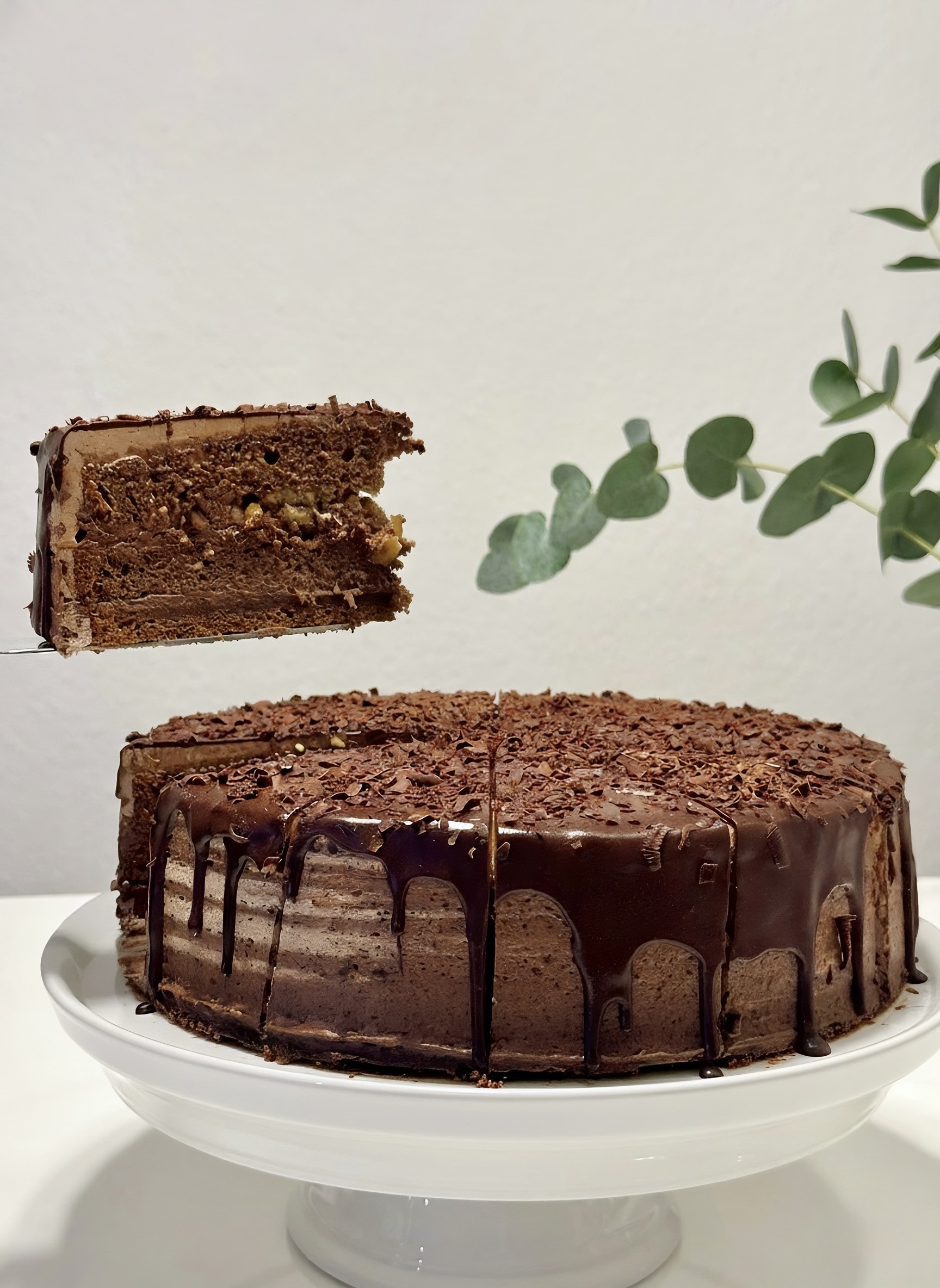 Elegant chocolate cake
